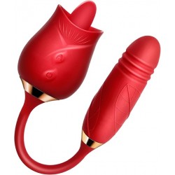 Estimulador rosa Con lengua...
